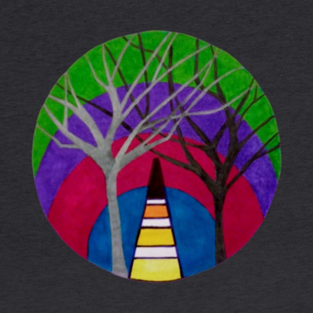 Geometric Art With Trees by ocsjake613